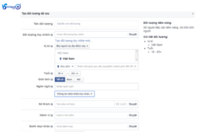 xác định đối tượng khách hàng