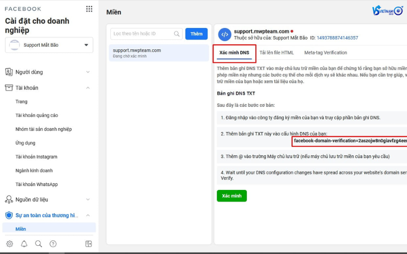xác nhận quyền sở hữu